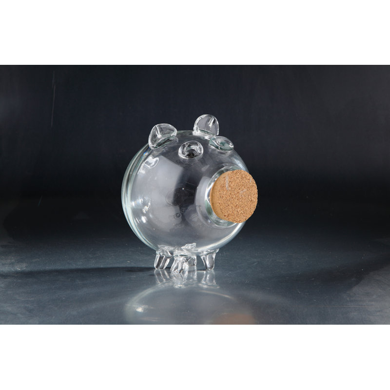 Diamond Star Glass Glass Piggy Bank Wayfair